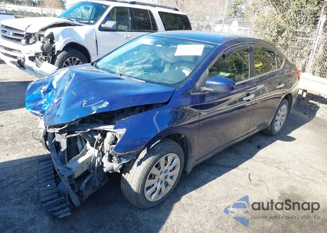 2017 Nissan Sentra S z USA, uszkodzony, nr VIN 3N1AB7APXHY308641